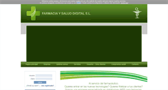 Desktop Screenshot of farmaciaysalud.es