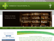 Tablet Screenshot of farmaciaysalud.es